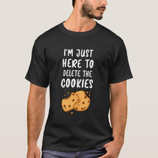 Camiseta Cookie Tester Chocolate Chip Baker Delete (Anverso)