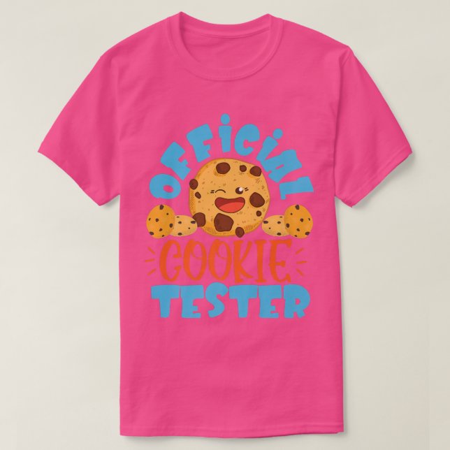 Camiseta Cookie Tester For Cookie Baking Design  (Diseño del anverso)