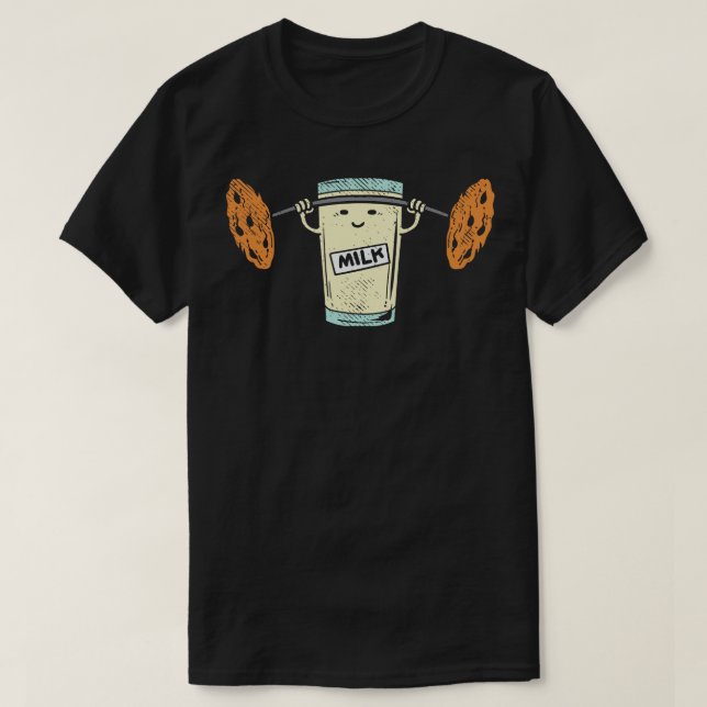 Camiseta Cookies de levadura de leche 1 (Diseño del anverso)
