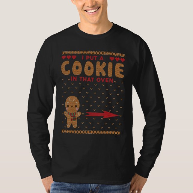 Camiseta Cookies De Pareja En Los Navidades Horribles Que C (Anverso)