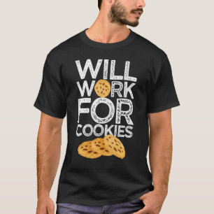 Camiseta Cookies de trabajo o panadería