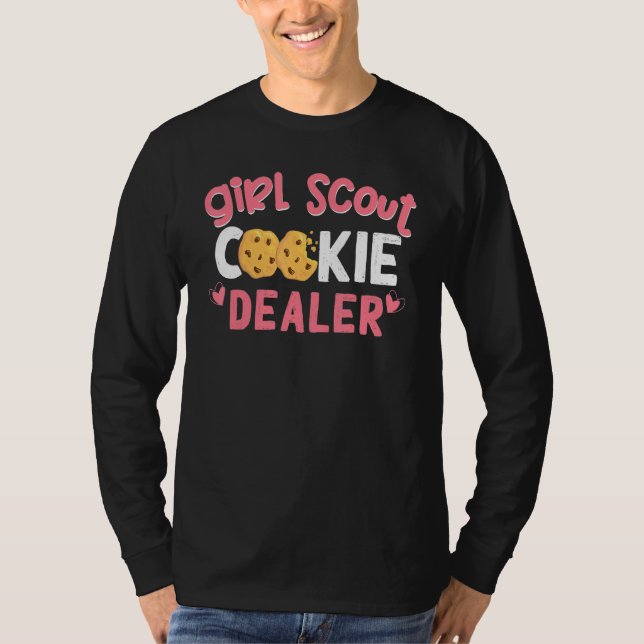Camiseta Cookies Dealer Scout Para Chicas Bakery Bakes Cook (Anverso)
