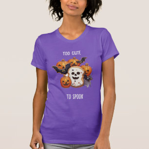 Camiseta Cookies Demasiado Cuidados De Halloween Para Habla
