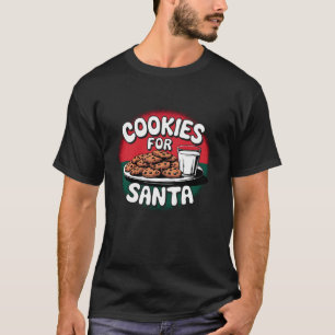 Camiseta Cookies Para Los Navidades De Santa Que Hacen Coci