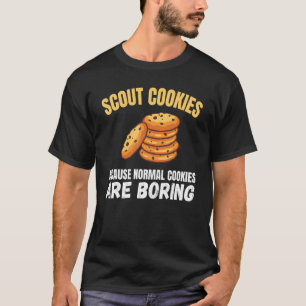 Camiseta Cookies Scout Porque Las Cookies Normales Son Abur