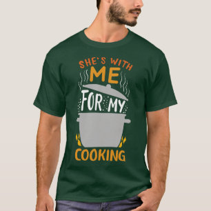 Camiseta Cooking Chef Cook Husband
