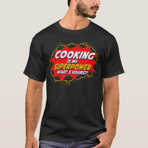 Camiseta Cooking Cook Chef Food Grill Kitchen Pan Gift dess