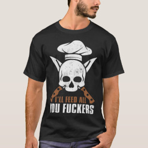 Camiseta Cooking Cook Chef Food Grill Kitchen Pan Gift funn