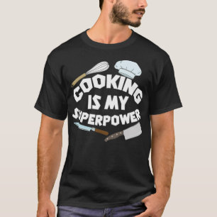 Camiseta Cooking Cook Chef Job space theme birthday pirate
