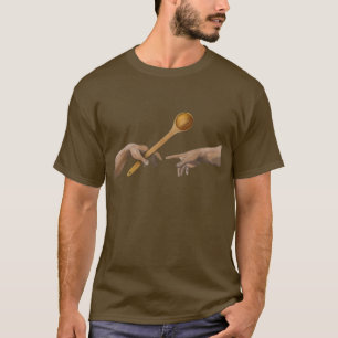Camiseta Cooking Spoon The Creation of Adam Michelangelos H