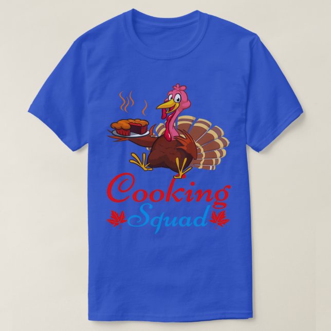 Camiseta Cooking Squad (Diseño del anverso)
