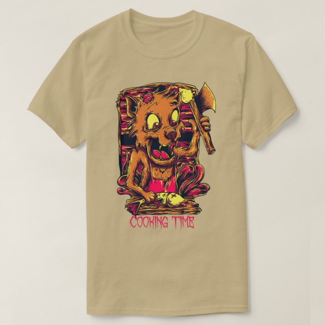 Camiseta Cooking Time Classic TShirt (Diseño del anverso)