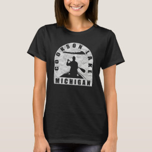 Camiseta Cookson Lake Canoeing Michigan