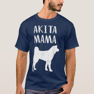 Camiseta Cool Akita Art Women Akita Mom Owner Pet Lover Aki