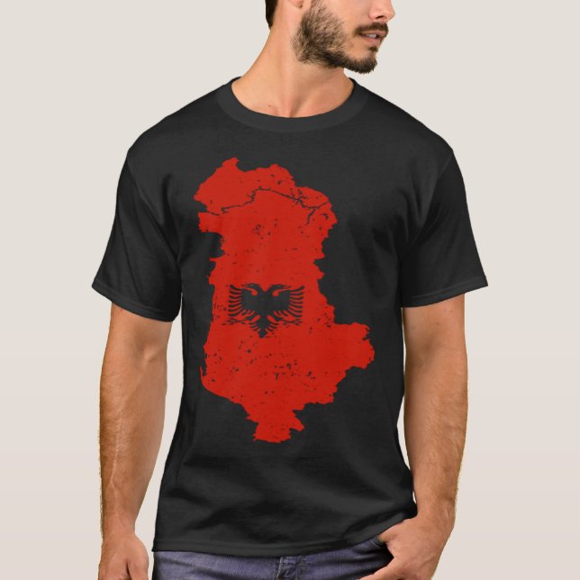 Camiseta Cool Albania Double Head Eagle Shqiponja For Alban (Anverso)