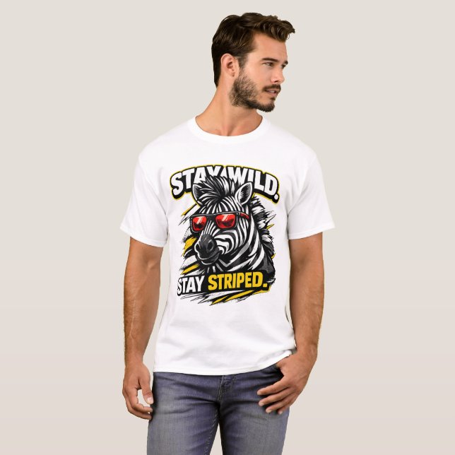 Camiseta Cool Animal Style Funny Graphic Tee (Anverso completo)