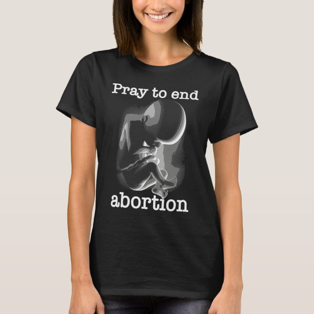 Camiseta Cool Anti Abortion  Best Pro Life Catholic Men Wom (Anverso)