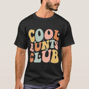 Camiseta Cool Aunt Club Día de las Madres Para Tía Diversió