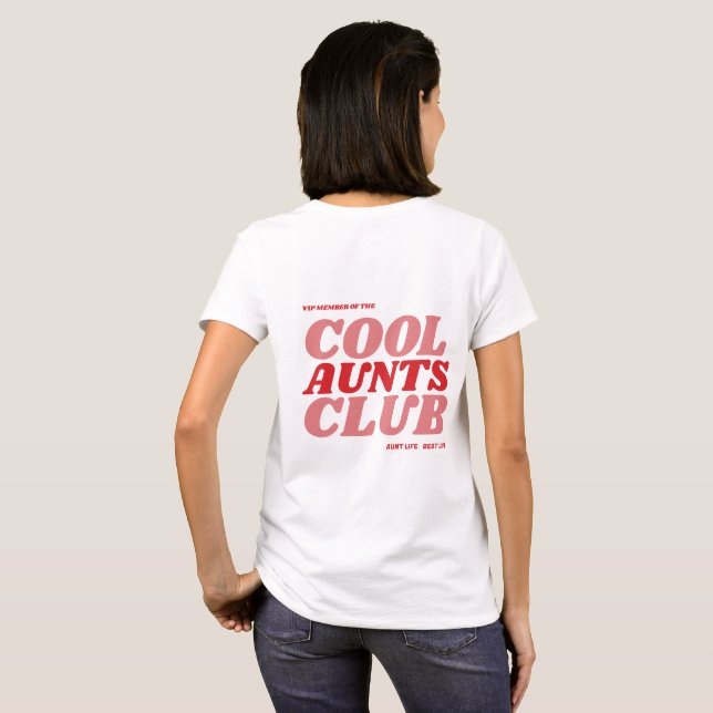 Camiseta Cool Aunts Club™ (Reverso completo)