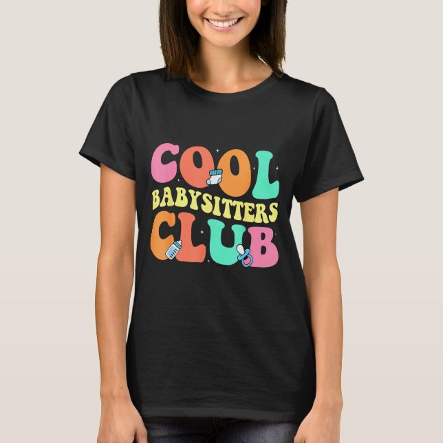 Camiseta Cool Babysitters Club - Groovy Design Babysitter B (Anverso)