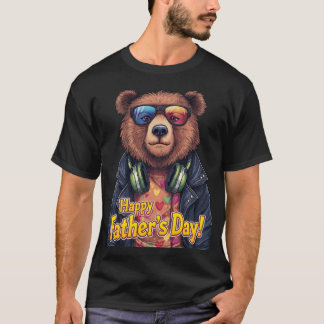 Camiseta Cool Bear Dad Father’s Day Gift for Stylish Father