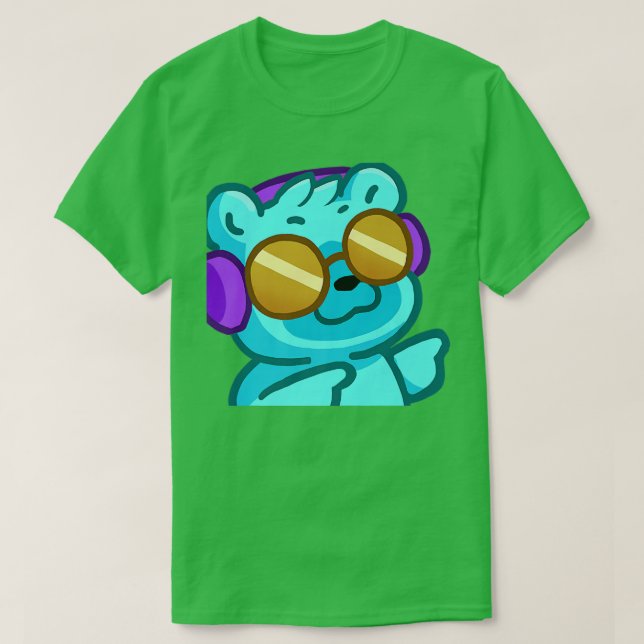 Camiseta Cool Bear Finger Guns Premium  (Diseño del anverso)