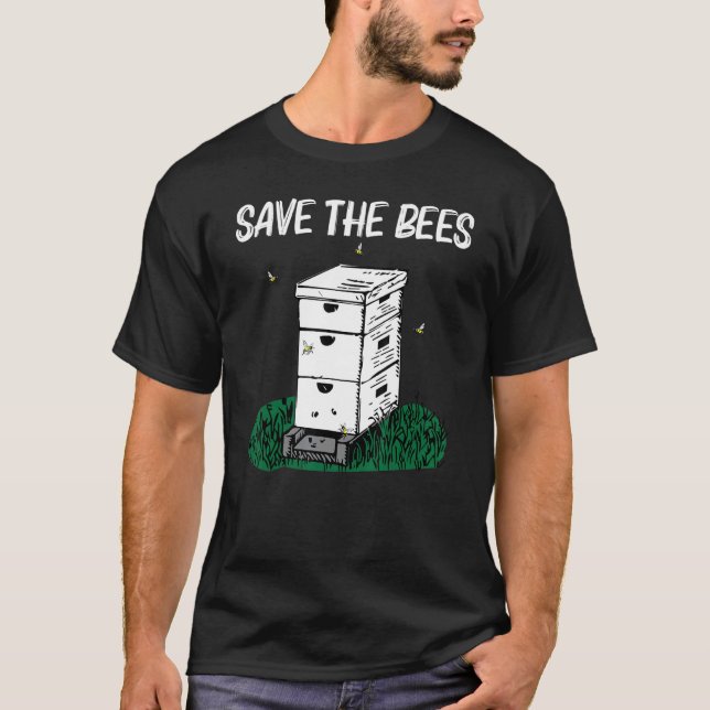 Camiseta Cool Beekeeping For Men Women Honeybee Honeycomb (Anverso)