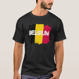 Camiseta Cool Belgium Flag