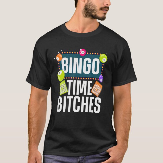 Camiseta Cool Bingo For Men Women Bingo Player Card Game (Anverso)