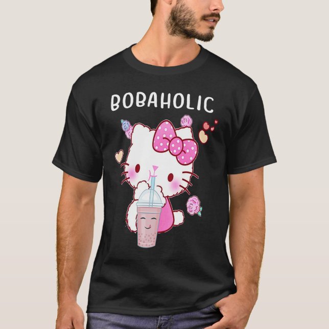Camiseta Cool Boba Holic Boba Bubble Tea Lovers (Anverso)