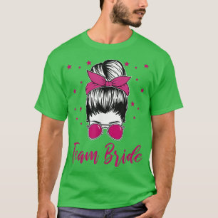 Camiseta Cool Bride Bachelorette Party Team Bride 