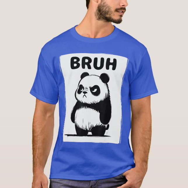 Camiseta Cool Bruh Panda Men Women eens Funny Panda boy (Anverso)