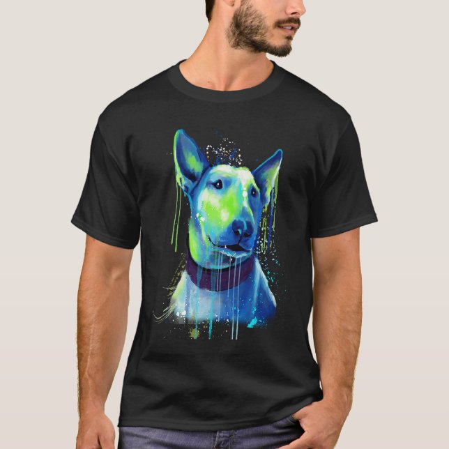 Camiseta Cool Bull Terriers Painting (Anverso)