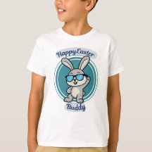 Camiseta Cool Bunny Happy Easter Buddy