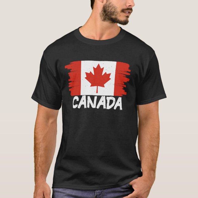 Camiseta Cool Canada Flag (Anverso)