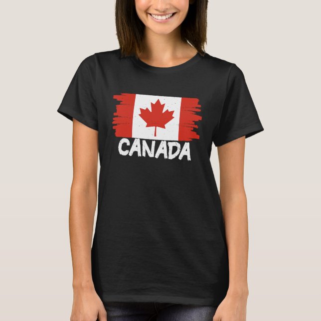 Camiseta Cool Canada Flag (Anverso)