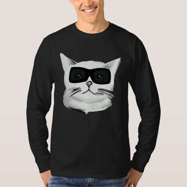 Camiseta Cool Cat (Anverso)