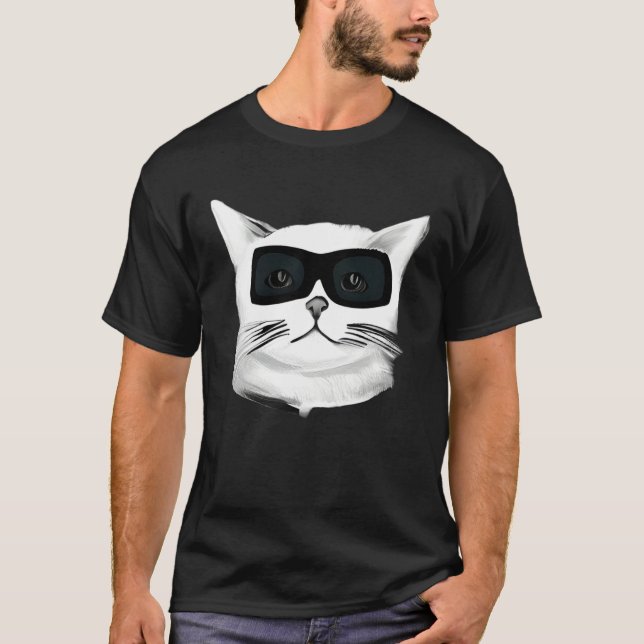 Camiseta Cool Cat (Anverso)