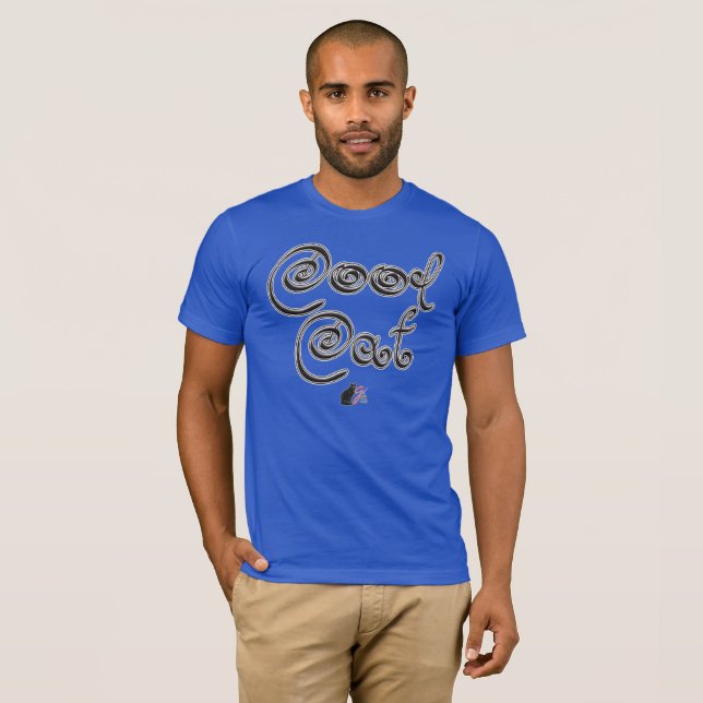 Camiseta Cool Cat (Anverso completo)