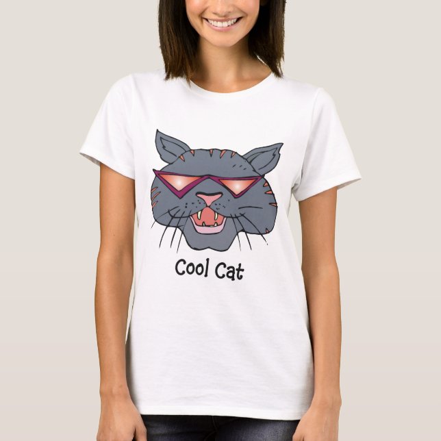 Camiseta Cool Cat Tees (Anverso)