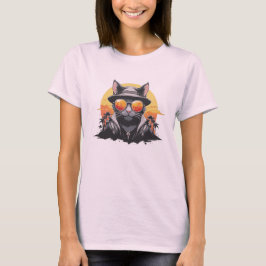 Camiseta Cool Cat, Unique Style