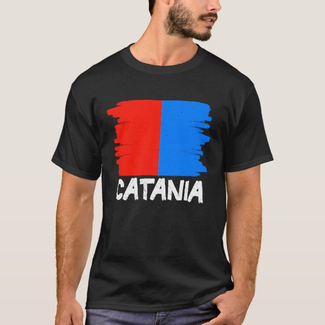 Camiseta Cool Catania Flag (Anverso)