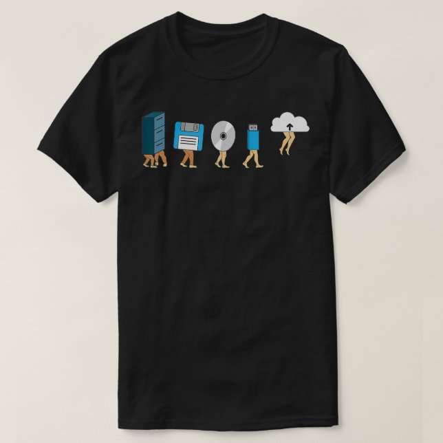 Camiseta Cool Computer Geek Gift For Men Women Funny Cloud  (Diseño del anverso)