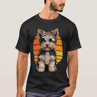 Camiseta Cool cool yorkipoo mom dad gift vintage dog owners