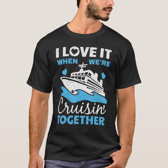 Camiseta Cool Cruise Men Women Cruise Ship Couple Family Va (Anverso)