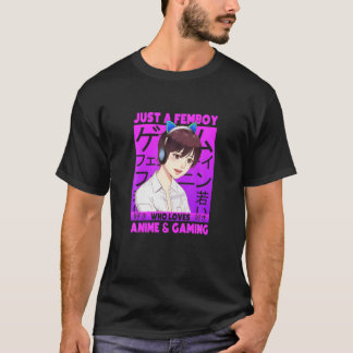 Camiseta Cool Cute Femboy Anime