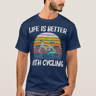 Camiseta Cool Cycling Design For Men Women Biking Bicycle C