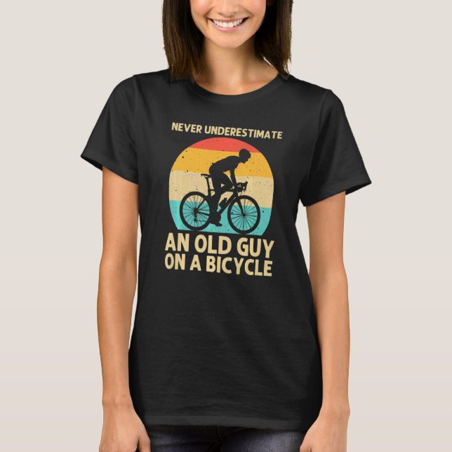 Camiseta Cool Cycling For Men Dad Cyclist Bicycle Mountain  (Anverso)