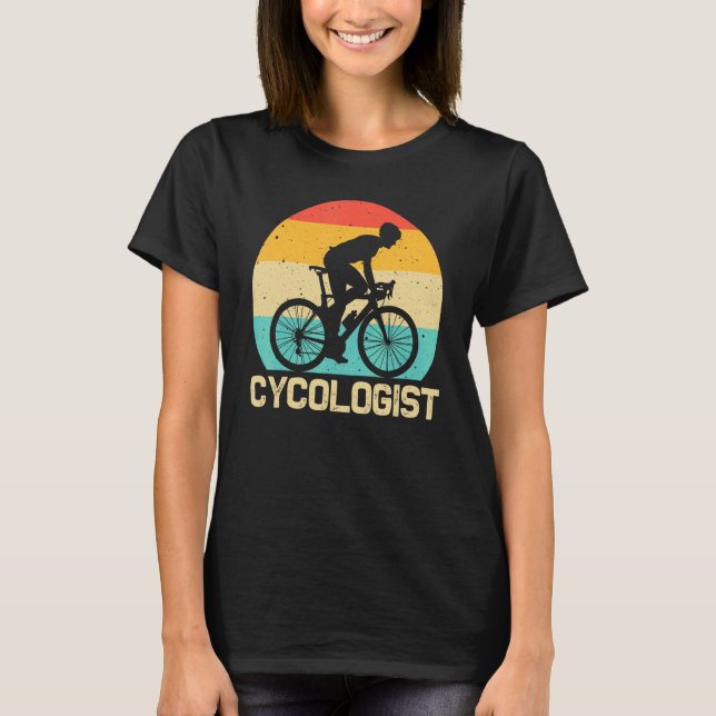 Camiseta Cool Cycling For Men Women Cyclist Bicycle Mountai (Anverso)