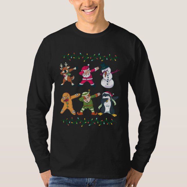 Camiseta Cool Dabbing Festive Designs X Mas (Anverso)
